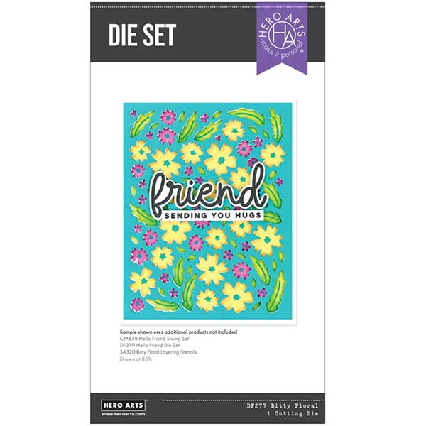 Hero Arts Bitty Floral Die
