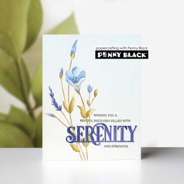 Penny Black Serene Beliefs Stamp Set
