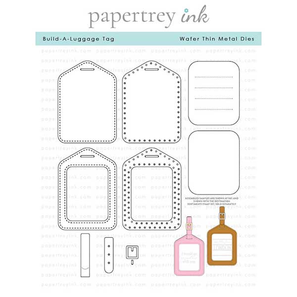 Papertrey Ink Build-A-Luggage Tag Dies