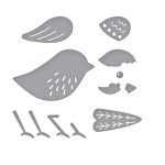 Spellbinders Little Chickadee Dies