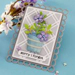 Spellbinders Garden Planter Etched Dies by Lisa Horton