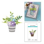 Spellbinders Garden Planter Etched Dies by Lisa Horton