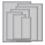 Spellbinders 5 x 7 Matting Basics B Card Creator Etched Dies