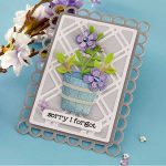Spellbinders Decorative Lattice Etched Dies by Lisa Horton