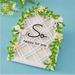 Spellbinders Decorative Lattice Etched Dies by Lisa Horton