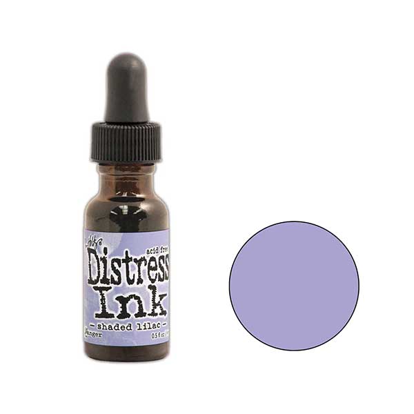Tim Holtz Distress Ink Pad Reinker - Shaded Lilac