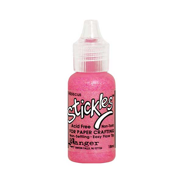 Ranger Stickles Glitter Glue – Hibiscus
