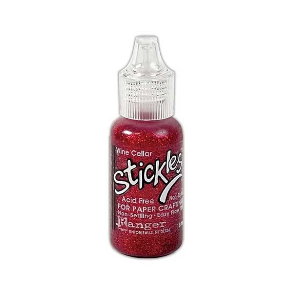Ranger Stickles Glitter Glue - Wine Cellar