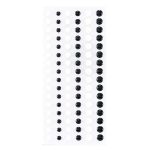 Spellbinders Dimensional Black & White Enamel Dots