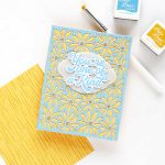 Hero Arts Rain Texture Bold Prints Cling Rubber Stamp