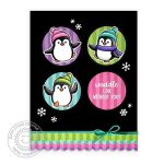 Sunny Studio Stamps Penguin Pals Stamp
