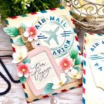 Papertrey Ink Build-A-Luggage Tag Stencil Collection