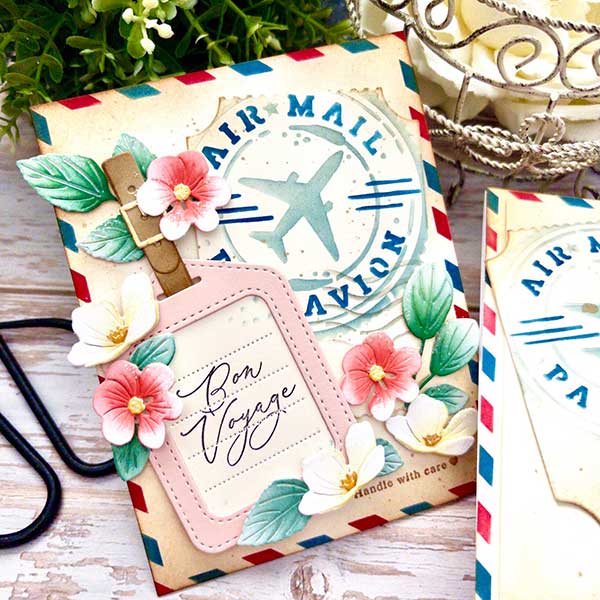 Papertrey Ink Build-A-Luggage Tag Dies