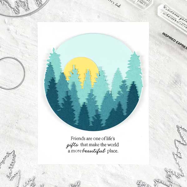 Papertrey Ink Through The Forest Dies