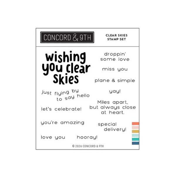 Concord &amp; 9th Clear Skies Stamp