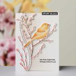 Penny Black Flutter Stamp