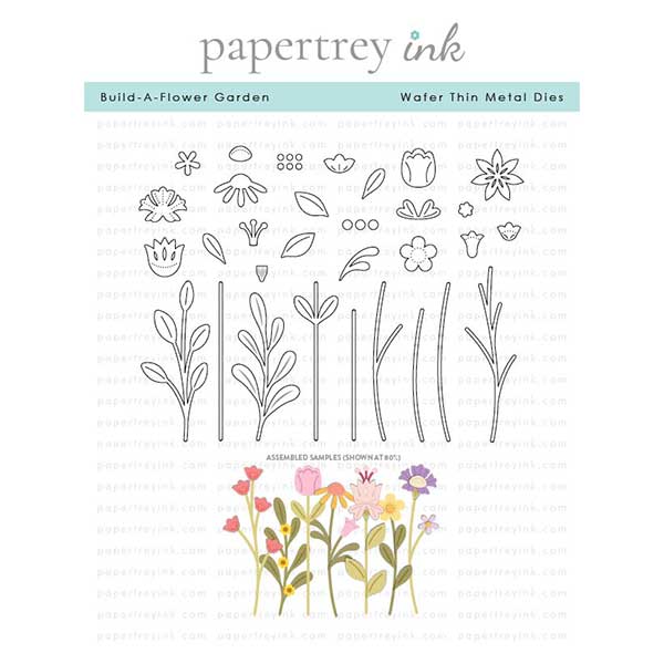 Papertrey Ink Build-A-Flower Garden Dies