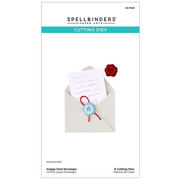Spellbinders Happy Post Envelope Dies