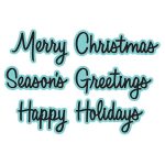 Spellbinders Merry Greetings Dies