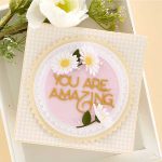 Spellbinders Etched Dies Postage Edge Circles