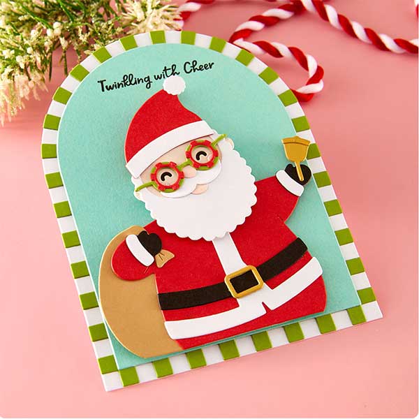 Spellbinders Spectacular Santa Etched Dies