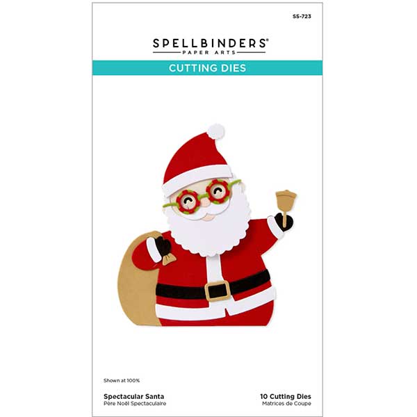 Spellbinders Spectacular Santa Etched Dies