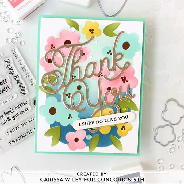 Concord &amp; 9th Petal Portraits Stencil Pack