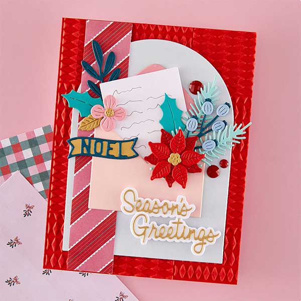 Spellbinders Diamond Blocks 3D Embossing Folder