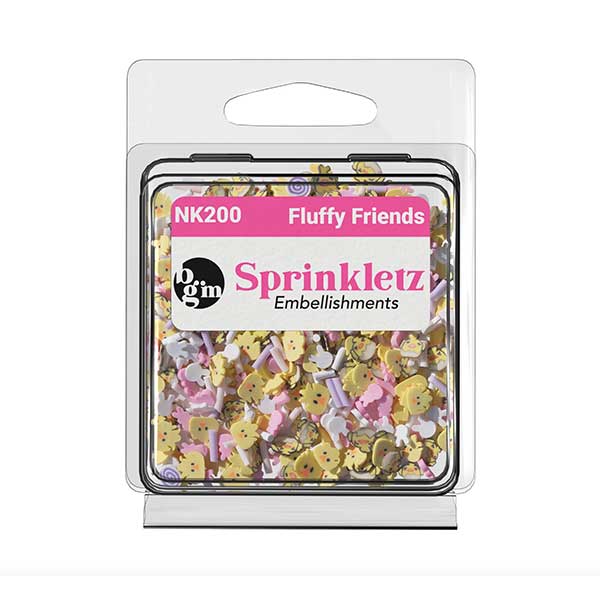 Buttons Galore Fluffy Friends Sprinkletz