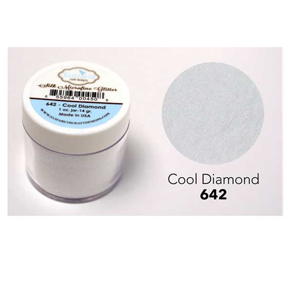 Elizabeth Craft Designs Silk Microfine Glitter - Cool Diamond