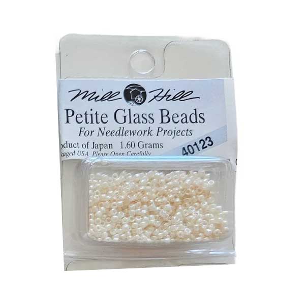 Mill Hill Petite Glass Beads - Cream