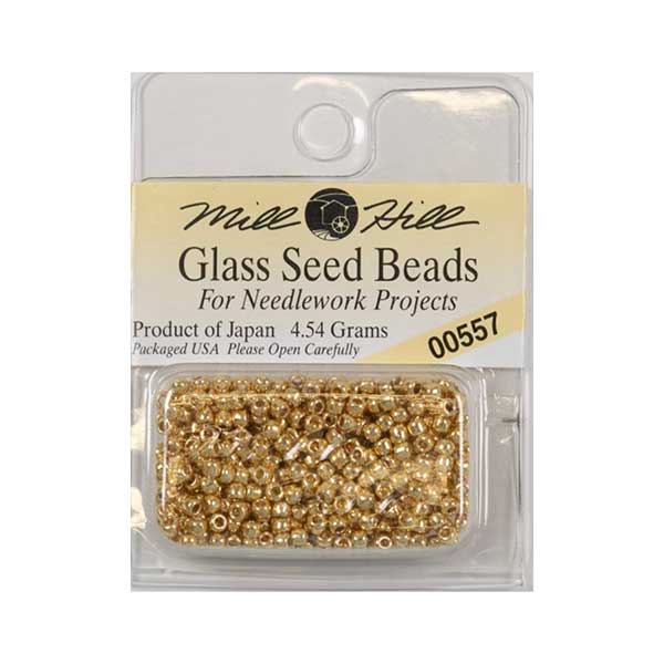 Mill Hill Petite Glass Beads - Gold*