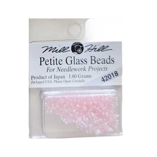 Mill Hill Petite Glass Beads - Crystal Pink