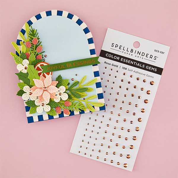 Spellbinders Color Essential Gems - Rose Gold