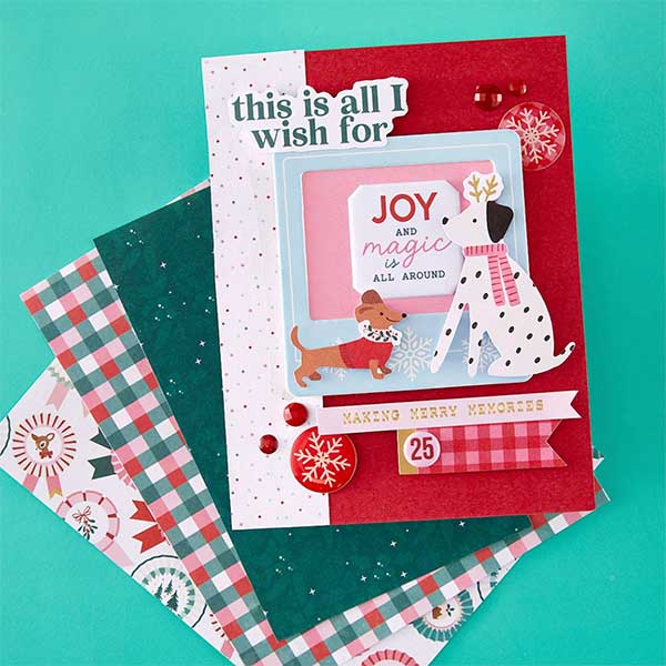 Spellbinders Dear Santa Gemstones