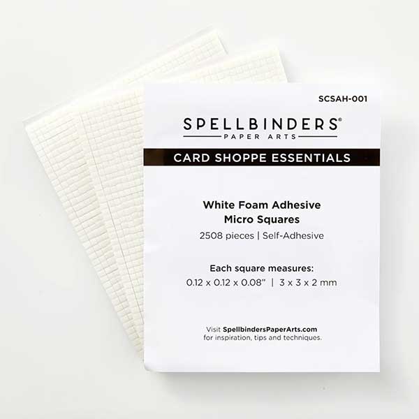 Spellbinders White Foam Adhesive Micro Squares