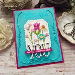Papertrey Ink Rooted In Love Press Plate and Frame Die