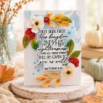 Papertrey Ink Reflections: Matthew 6 Stamp