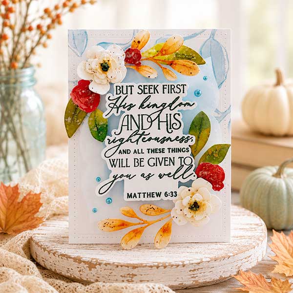 Papertrey Ink Reflections: Matthew 6 Stamp