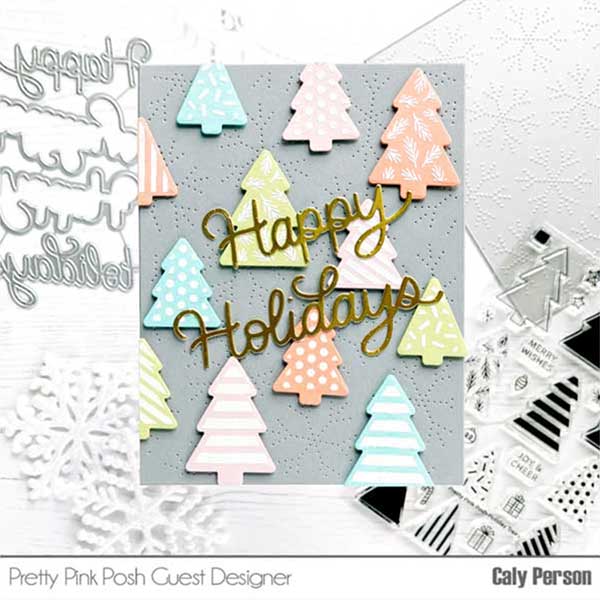 Pretty Pink Posh Pierced Snowflakes Plate