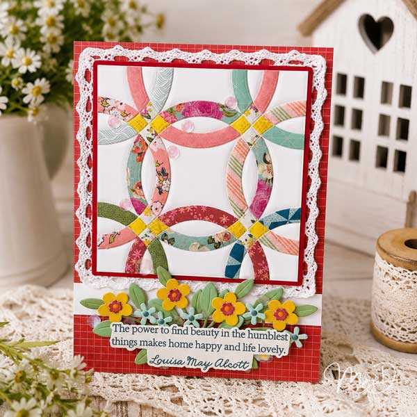 Papertrey Ink Quilt It: Wedding Ring Dies