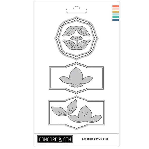 Concord &amp; 9th Layered Lotus Dies